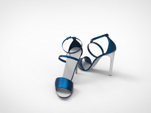 High-heeled shoe 3D-Modell