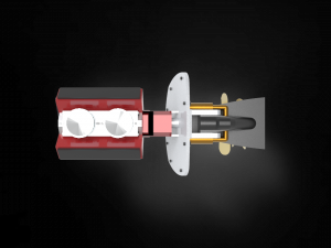 Sterndrive Boat Modèle 3D