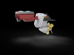 Sterndrive Boat Modèle 3D
