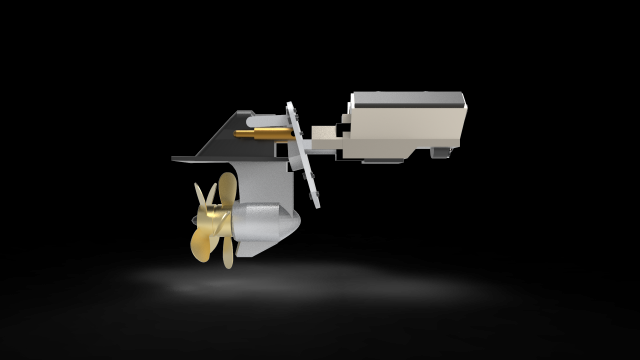 Sterndrive Boat Modelo 3D .c4d .max .obj .3ds .fbx .stl .blend 