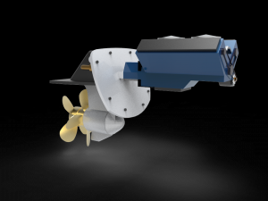 Sterndrive Boat 3D Model