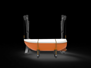Life boat 3D 模型