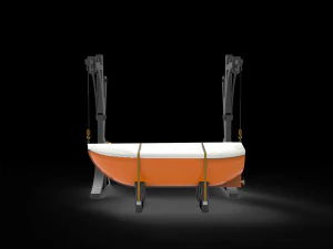 Life boat 3D Model