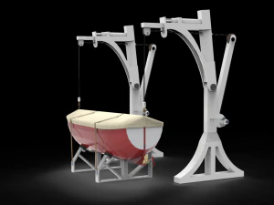 救命ボート 3Dモデル