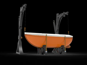 救命ボート 3Dモデル