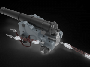 Classic Naval weapon 3Dモデル
