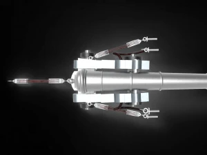 Classic Naval weapon 3D Model