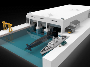 Base Naval Millitary 3D Model