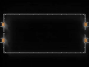 栏杆甲板船 3D 模型