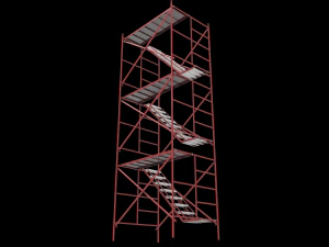 Scaffolding 3D Model
