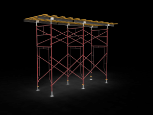 Scaffolding 3D मॉडल
