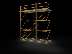 &Eacute;chafaudage Modèle 3D
