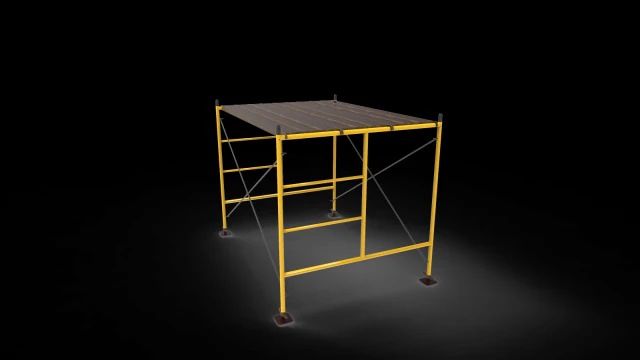 Scaffolding 3D Model .c4d .max .obj .3ds .fbx .stl .blend 