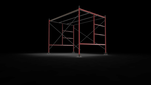 Scaffolding Modello 3D .c4d .max .obj .3ds .fbx .stl .blend 
