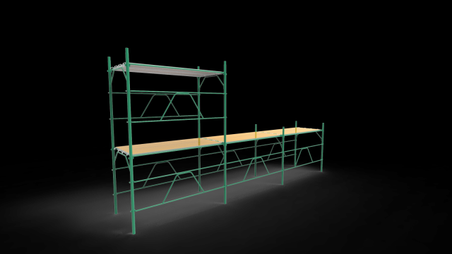 Scaffolding 3D Model .c4d .max .obj .3ds .fbx .stl .blend 