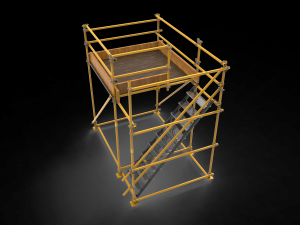 Scaffolding 3D मॉडल