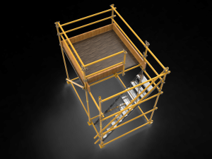 Scaffolding 3D मॉडल