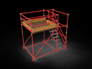 Scaffolding 3D Model