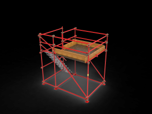 Scaffolding 3D Model