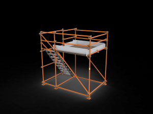 Scaffolding 3D Model