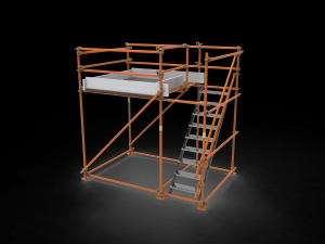 Scaffolding 3D 模型