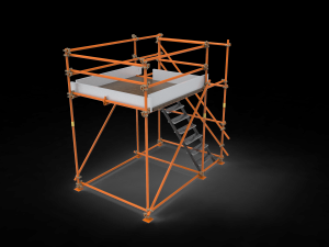 Scaffolding 3D 模型
