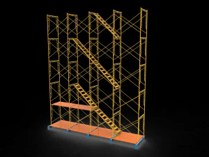 मचान 3D मॉडल