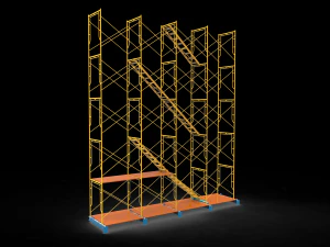 &Eacute;chafaudage Modèle 3D