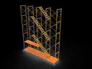 Scaffolding 3Dモデル