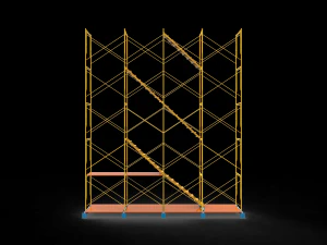 &Eacute;chafaudage Modèle 3D