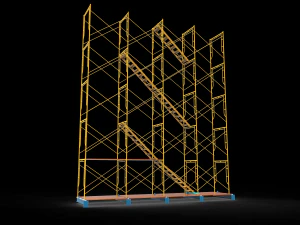 &Eacute;chafaudage Modèle 3D