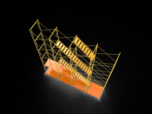 Scaffolding 3Dモデル