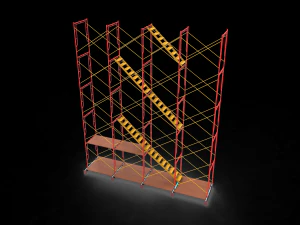 Scaffolding 3D Model