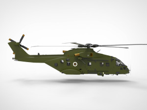 AW101 EH101 Merlin Model 3D