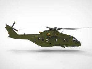 AW101 EH101 Merlin 3D Model