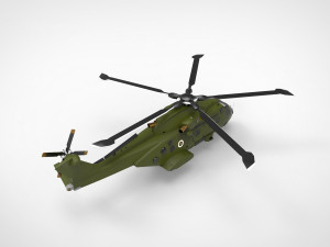 AW101 EH101 Merlin Model 3D