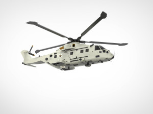 AW101 EH101 Merlin 3D Model