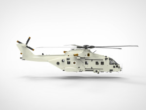 AW101 EH101 Merlin 3D-Modell