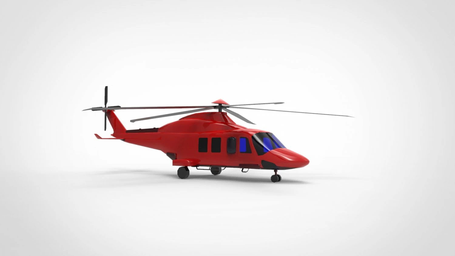 AgustaWestland AW139 3D Model .c4d .max .obj .3ds .fbx .stl .blend 