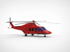AgustaWestland AW139 3D Model