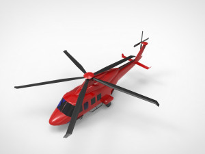 AgustaWestland AW139 3D Model
