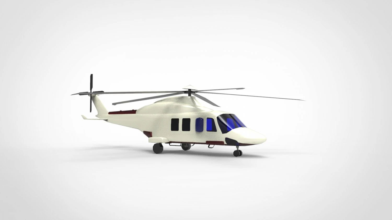 AgustaWestland AW139 3D Model .c4d .max .obj .3ds .fbx .stl .blend