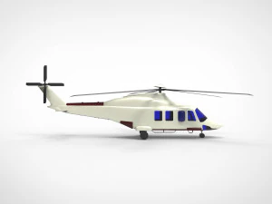 AgustaWestland AW139 3D Model