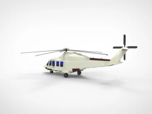 AgustaWestland AW139 3D Model