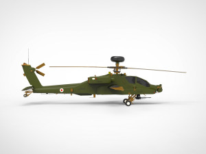 AH-64 Apache 3D 模型