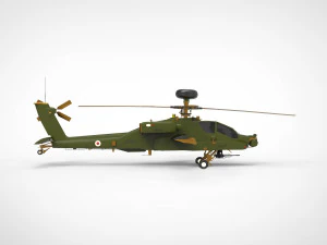 AH-64 Apache Modello 3D