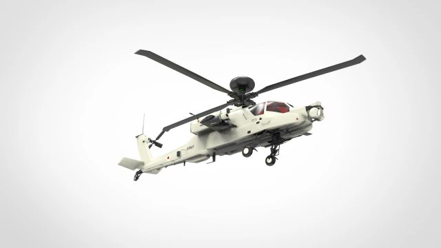 AH-64 Apache Modello 3D .c4d .max .obj .3ds .fbx .stl .blend 