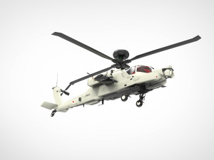AH-64 Apache 3D Model