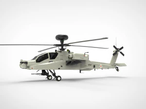 AH-64 Apache Modello 3D