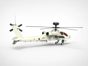 AH-64 Apache Modello 3D